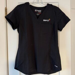 Mercy greys anatomy scrub top